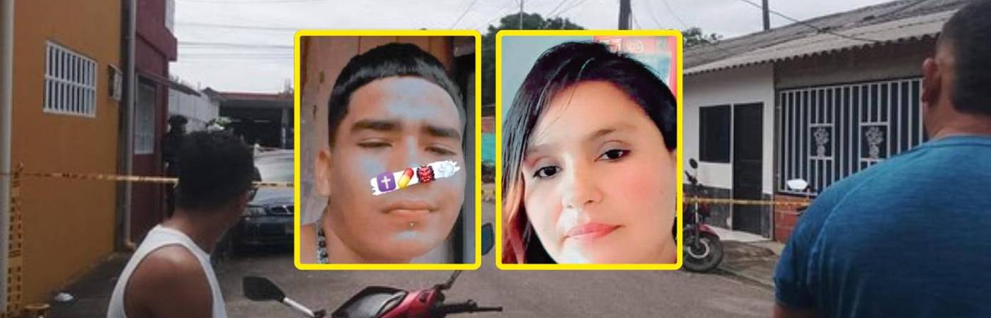 EN VIDEO: Quiso salvar a su hijo y murió baleada con él
