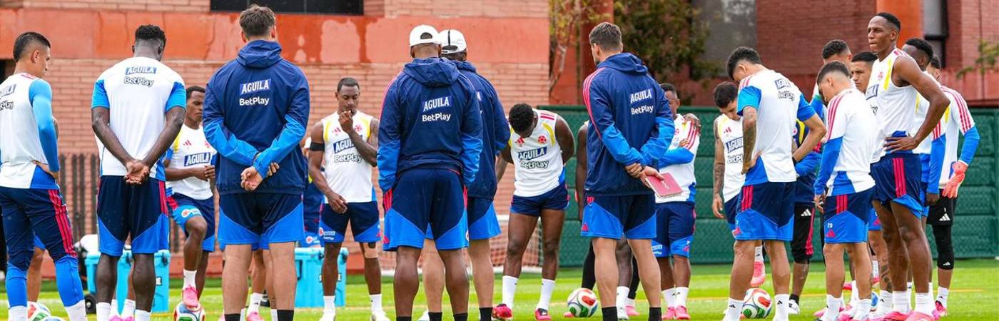 Plantel de la Selección Colombia en Guadalajara, México. FOTO: CORTESÍA FEDERACIÓN COLOMBIANA DE FÚTBOL (FCF)