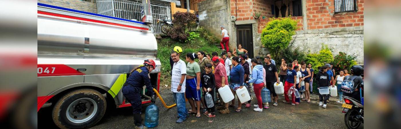 EPM estará entregando agua potable durante la interrupción. FOTO: Andrés Camilo Suárez