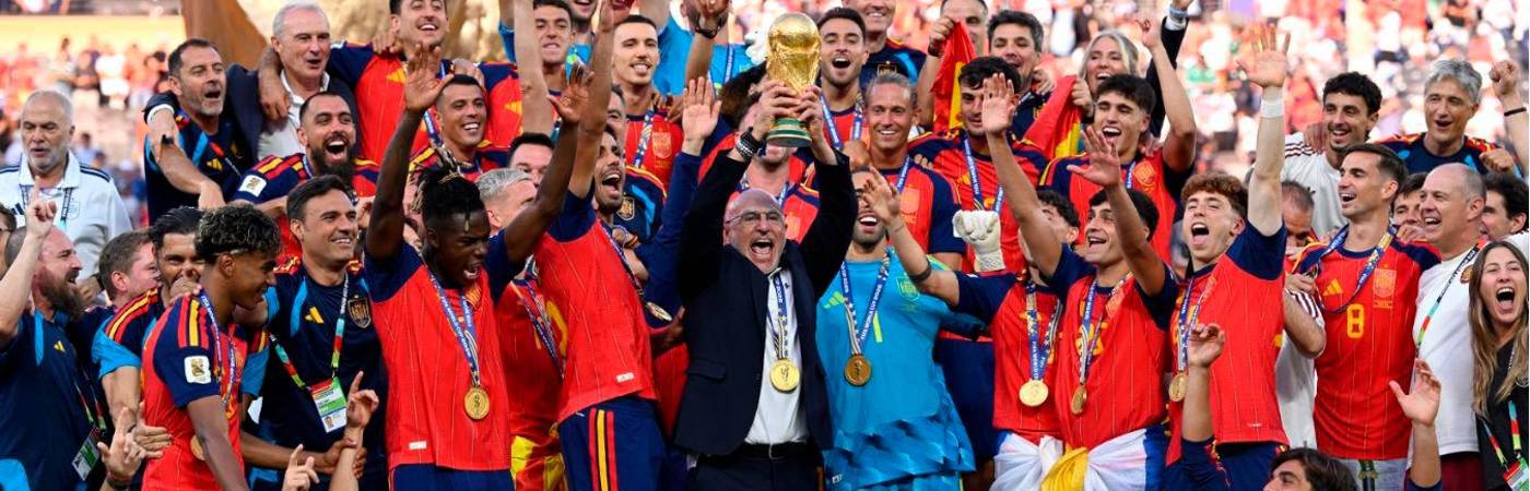 España gana su segunda Copa del Mundo, después de la hazaña ocurrida en el 2012. FOTOS: GETTY
