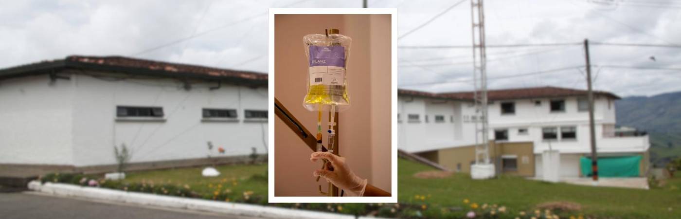 Hospital San Juan de Dios Yarumal. FOTOS: ARCHIVO JULIO C. HERRERA Y CARLOS VELÁSQUEZ (DETALLE)