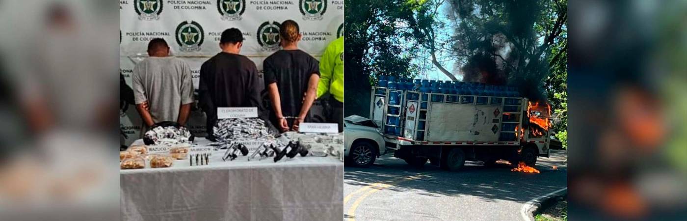 El hombre era buscado por el asesinato de un conductor en Venecia. /FOTO: GOBERNACIÓN DE ANTIOQUIA