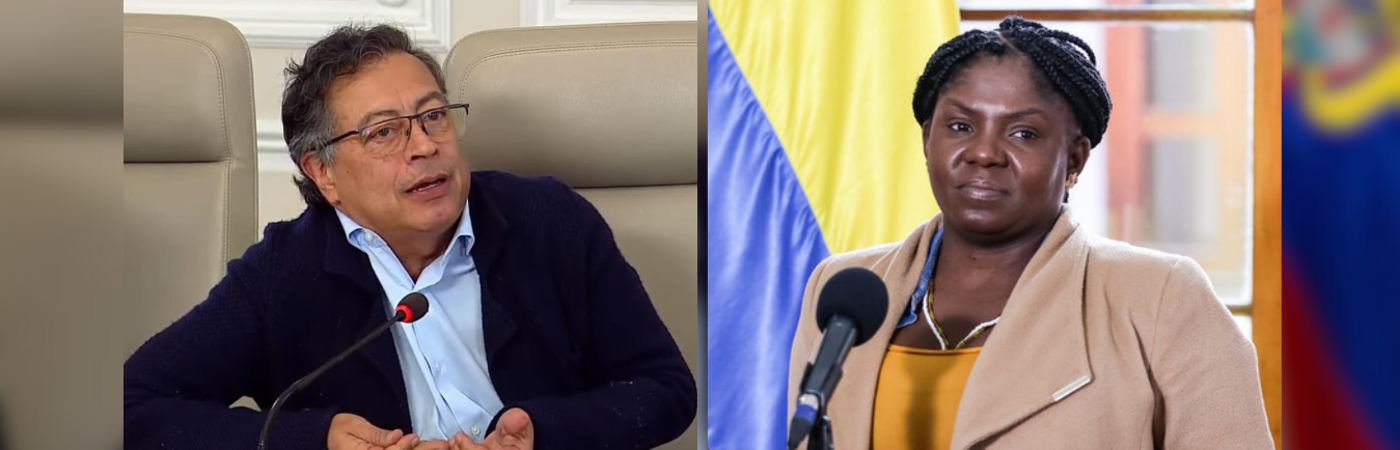 Gustavo Petro y Francia Márquez. /FOTOS: COLPRENSA