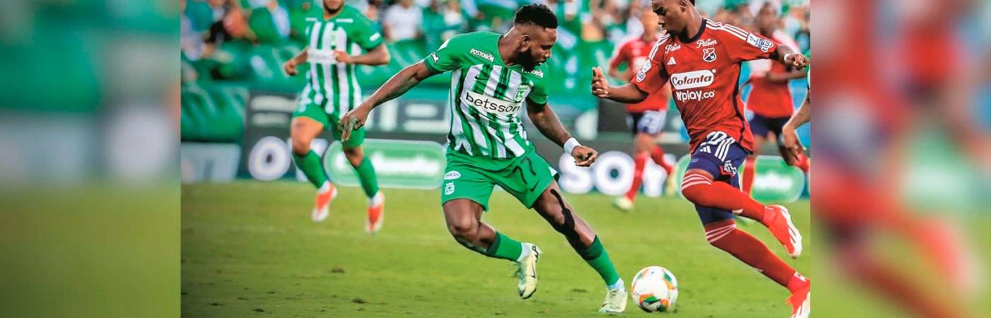 Los últimos 5 clásicos se han distribuido en 2 victorias para el DIM, una para el Verde y 2 empates. /FOTO: JAIME PÉREZ MUNÉVAR