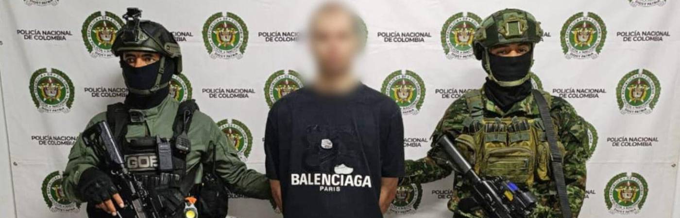 La orden de captura en contra de alias Bollo fue emitida por el Juzgado Segundo Promiscuo Municipal de Andes (Antioquia), a solicitud de la Fiscalía. / FOTO: CORTESÍA POLICÍA NACIONAL