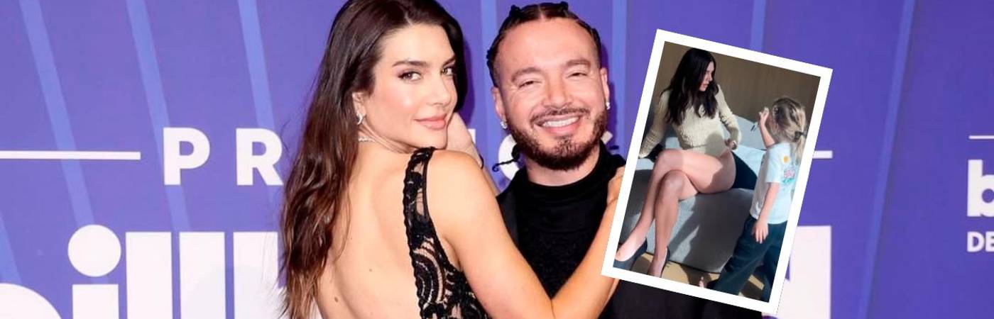 Valentina Ferrer y J Balvin tienen un hijo llamado Río. /FOTO: INSTAGRAM @valentinaferrer - TOMADA DE VIDEO