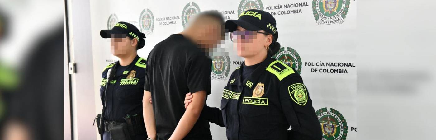 El hombre tenía una medida de protección en su contra por hechos de violencia vigente. FOTO: CORTESÍA POLICÍA METROPOLITANA