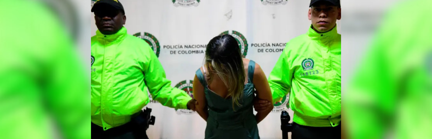 La mujer fue capturada en el barrio Enciso. /FOTO: CORTESÍA