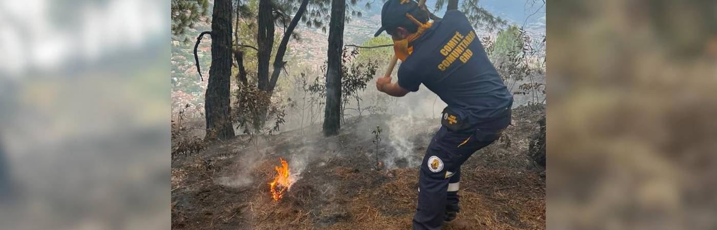 Integrantes del Comité Barrial Emergencias Villatina participaron de las actividades. FOTO: COMITÉ BARRIAL EMERGENCIAS VILLATINA