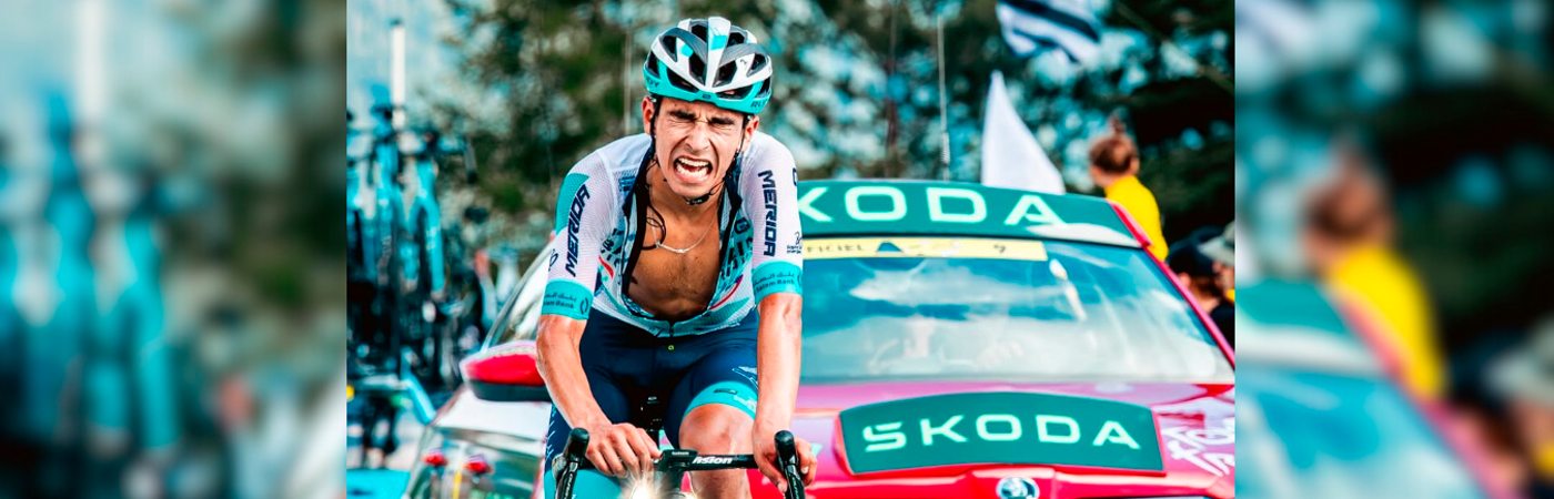 Santiago Buitrago ciclista colombiano. /FOTO: INSTAGRAM @santiagobuitrago09