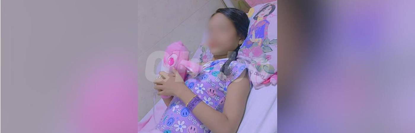 Ella es Gisell Florez, la menor de 15 años afectada. FOTO: CORTESÍA