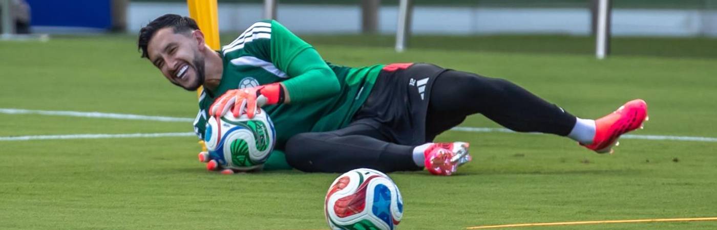 Camilo Vargas entrenando con la Selección Colombia. FOTO: JUAN ANTONIO SÁNCHEZ - ENVIADO ESPECIAL