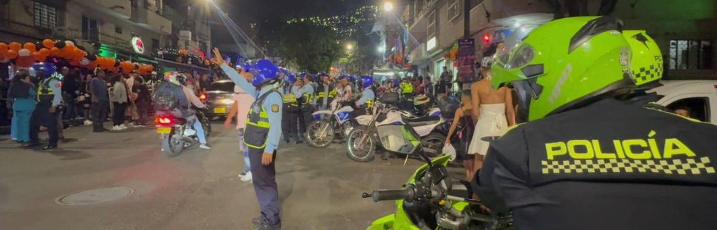 La ciudad no tendrá prohibiciones este 31 de octubre, pero sí un gran operativo de seguridad. / FOTO: CORTESÍA ALCALDÍA DE MEDELLÍN 
