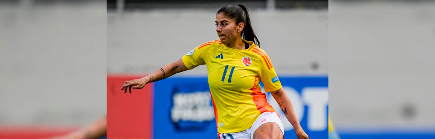 Catalina Usme es, junto a Daniela Montoya, la colombiana con más partidos en Copa América Femenina: 23 en total. /FOTO: INSTAGRAM @catausme
