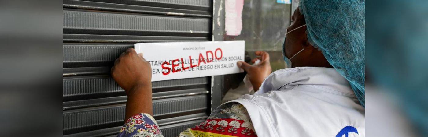 Fue una denuncia ciudadana la que alertó a las autoridades sanitarias. FOTO: ALCALDÍA DE ITAGÜÍ
