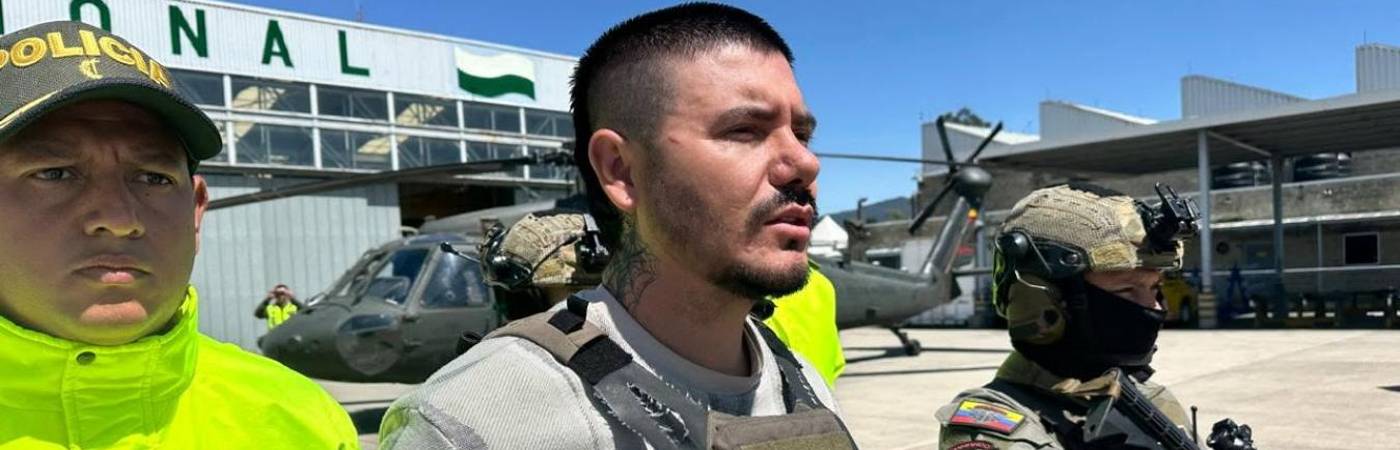 Alias Pichi, conocido como el Pablo Escobar de Bucaramanga. FOTO: POLICÍA 