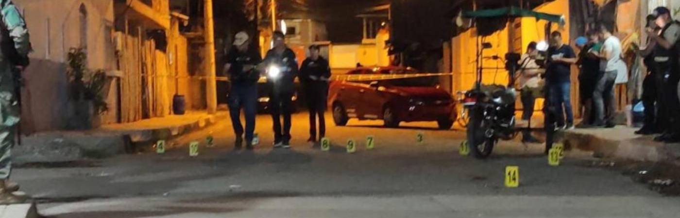 Afueras de la discoteca de Corinto, Cauca, donde ocurrió la masacre. / FOTO: TOMADO DE X @ELDIARIO