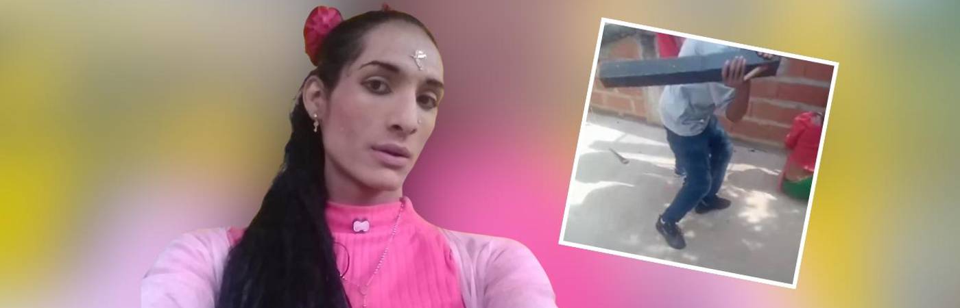 Sara Millerey, mujer trans asesinada en Bello. FOTO: REDES SOCIALES Y @NOTICENTRO_1