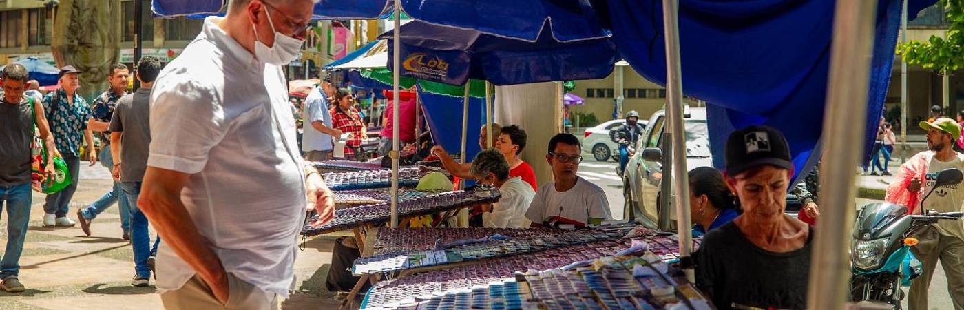 Este domingo jugaron más de 20 sorteos. FOTO: CAMILO SUÁREZ