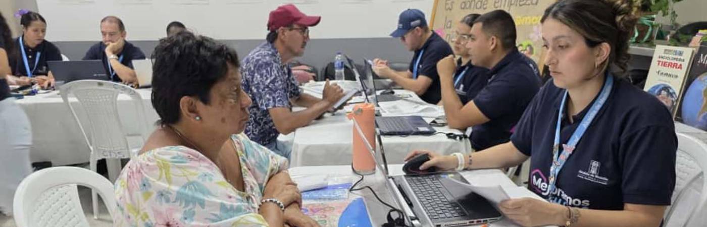Postulación a subsidio de mejoramiento de vivienda. FOTO: ALCALDÍA DE MEDELLÍN 