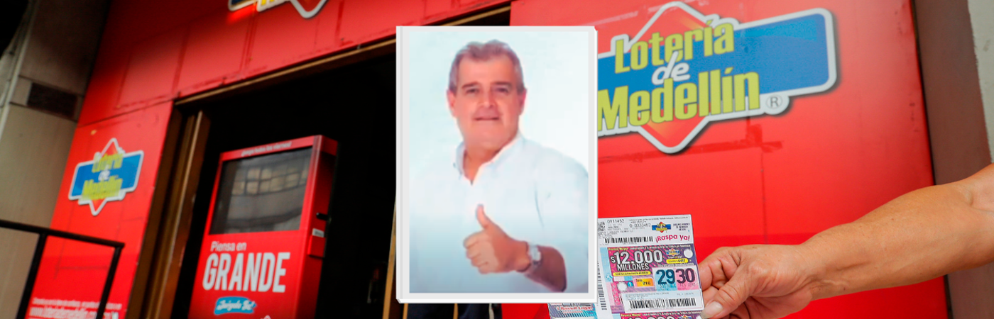 Rubén Callejas, subgerente de la Lotería de Medellín. /FOTO: REDES SOCIALES - ARCHIVO