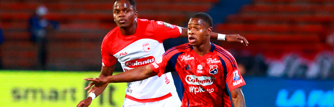 Independiente Medellín perdió el título del 2025-I frente a Santa Fe. /FOTO: MANUEL SALDARRIAGA