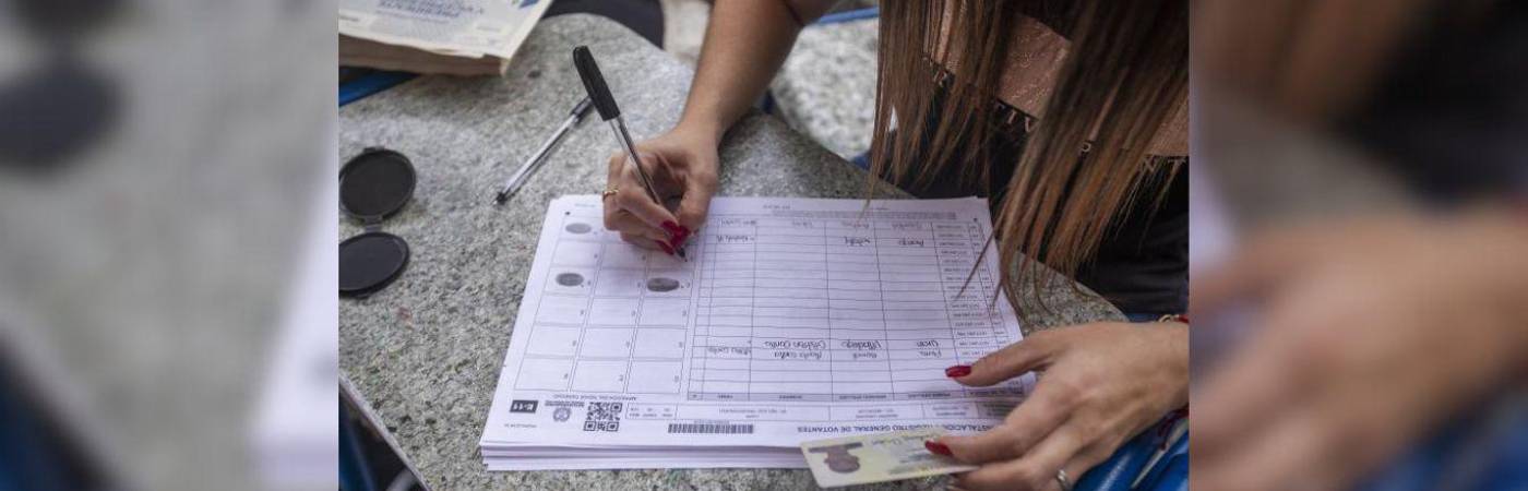 24 puntos de inscripción de cédulas hay en centros comerciales del Valle de Aburrá. FOTO: ARCHIVO - CARLOS VELÁSQUEZ