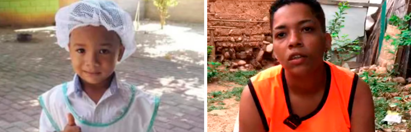 Jhosuar David y su madre, Angélica María Gil Blanco. / FOTOS: TOMADAS DE LA WEB