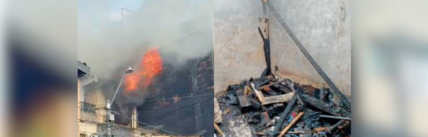 EN VIDEO: ¡Había un menor adentro! Otra casa se incendió en Aranjuez