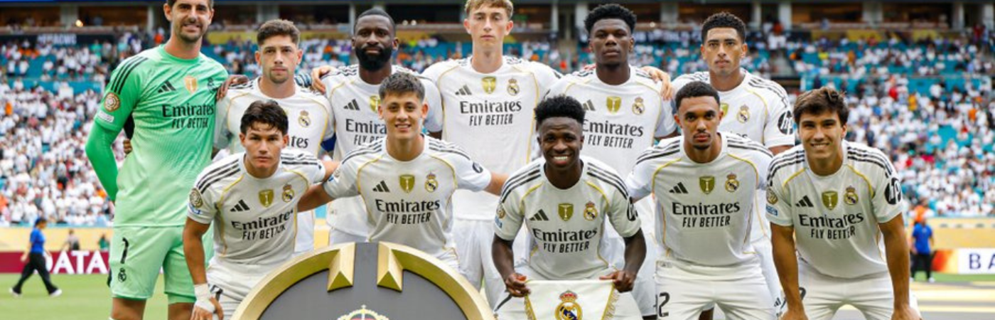 Plantilla titular Real Madrid vs. Juventus Mundial de Clubes./ FOTO: REAL MADRID