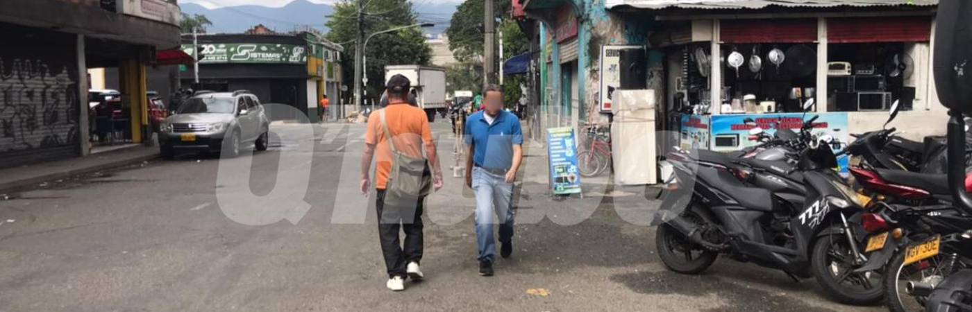 Lugar donde fue atacado a bala Luis Anthony. FOTO: LAURA ROSA JIMÉNEZ VALENCIA