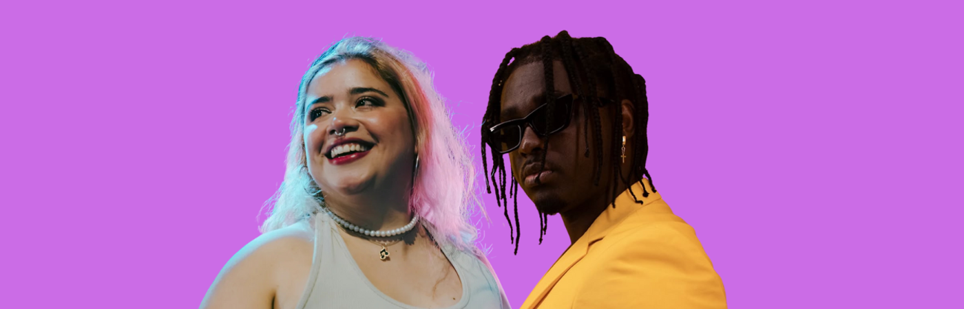 La sonsoneña Anlly Marín y el DJ francés 4Rain. / FOTOS: INSTAGRAM