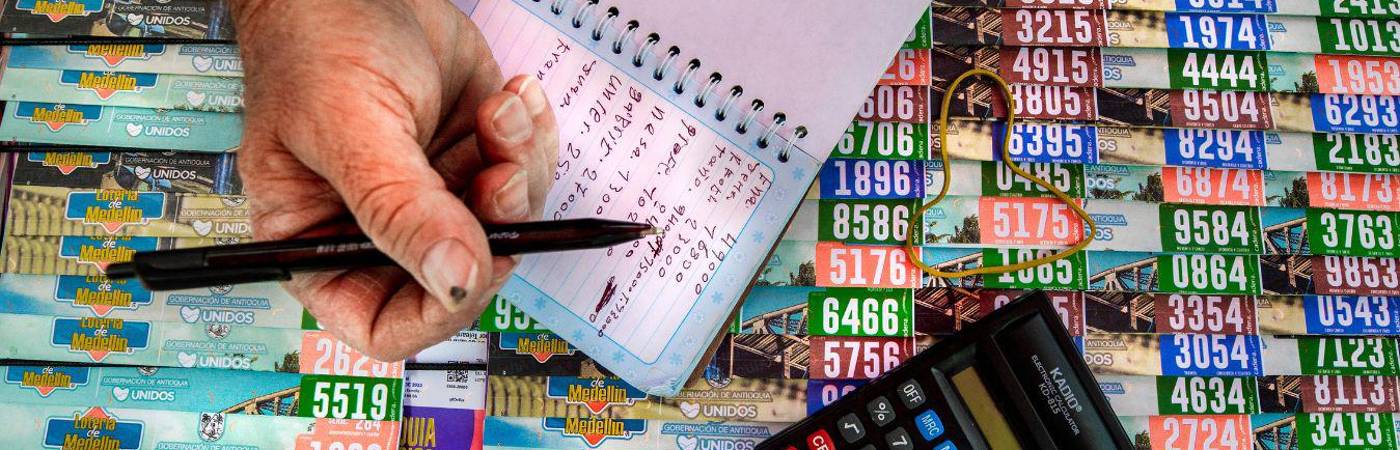 Loterías del sábado 22 de noviembre. / FOTO: ANDRÉS CAMILO SUÁREZ ECHEVERRY 