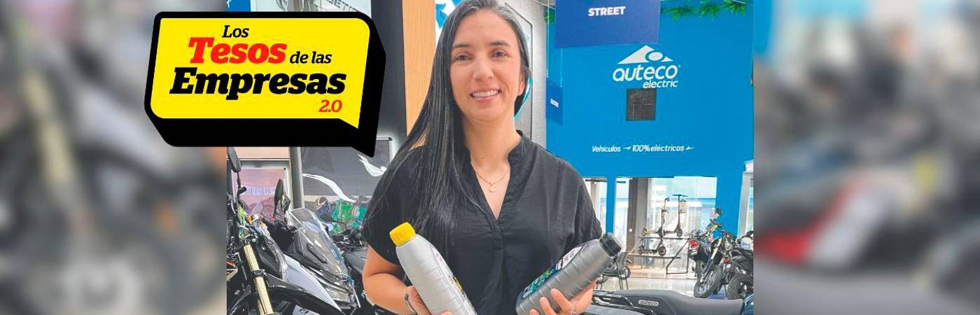 Líder de categoría en mercadeo repuestos, es el nombre de su cargo en Auteco, donde ha tenido numerosos ascensos. FOTO: JAIDER ESCOBAR