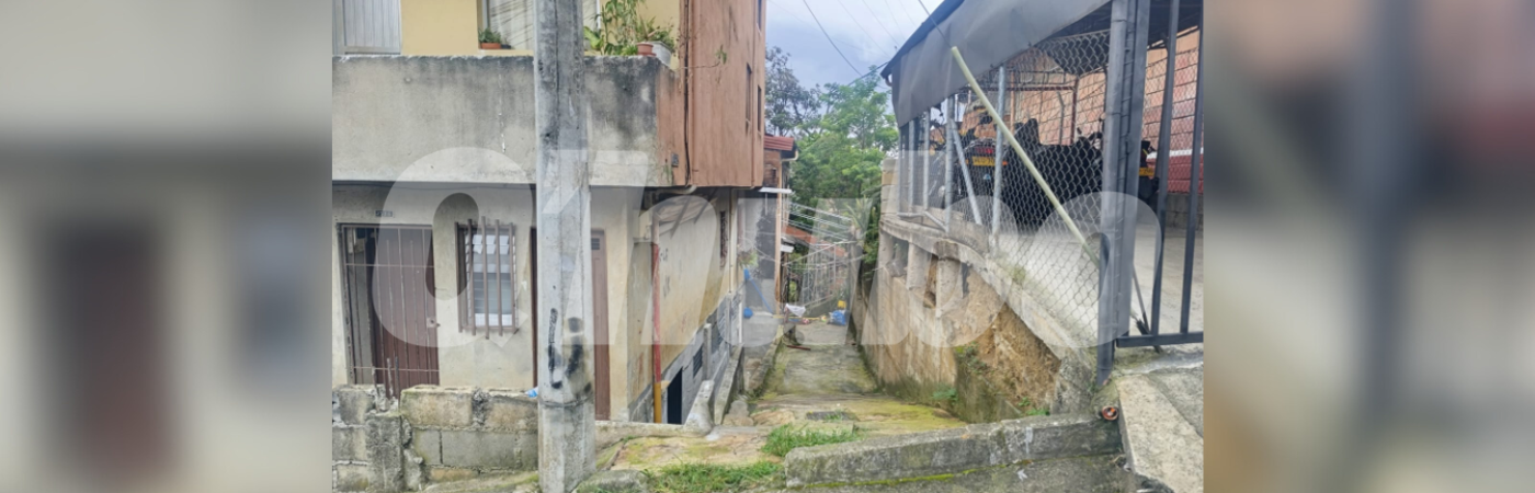 Lugar de los hechos en Villa Hermosa. /FOTO: ALEJANDRA MORALES