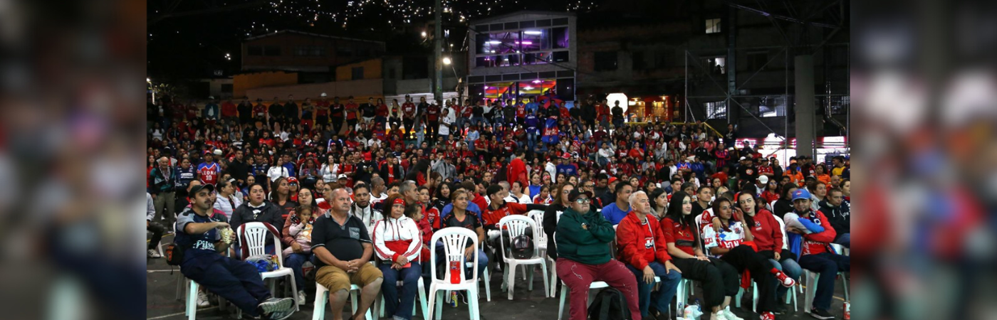 Prográmese para ver la final de vuelta del Poderoso en pantalla gigante