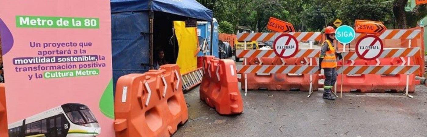 Con esta obra, garantizamos el suministro de energía que permitirá que el Metro de la 80 funcione de forma eficiente y segura en el futuro. / FOTO: CORTESÍA METRO