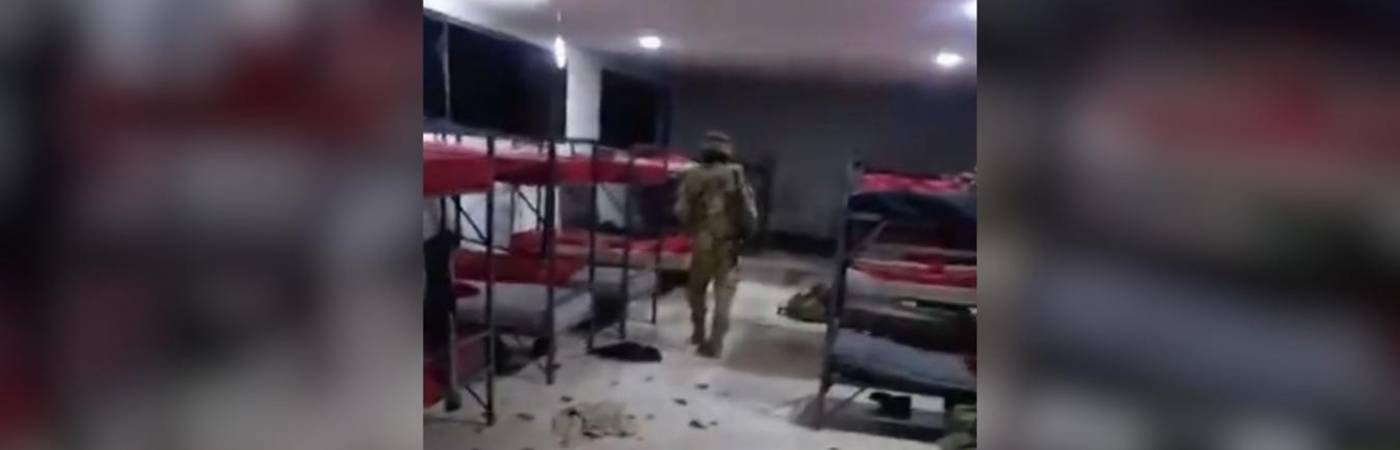 La explosión habría afectado los baños y los dormitorios del batallón. FOTO-. FOCUSNOTICIAS