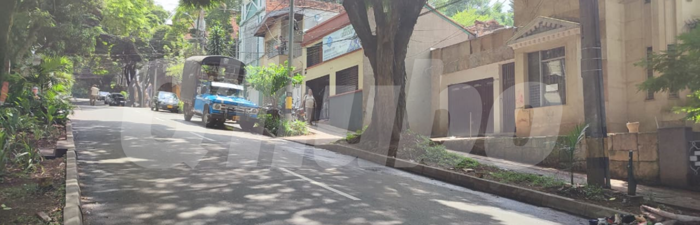 Lugar donde se produjo el homicidio. /FOTO: ANDRÉS GARCÍA