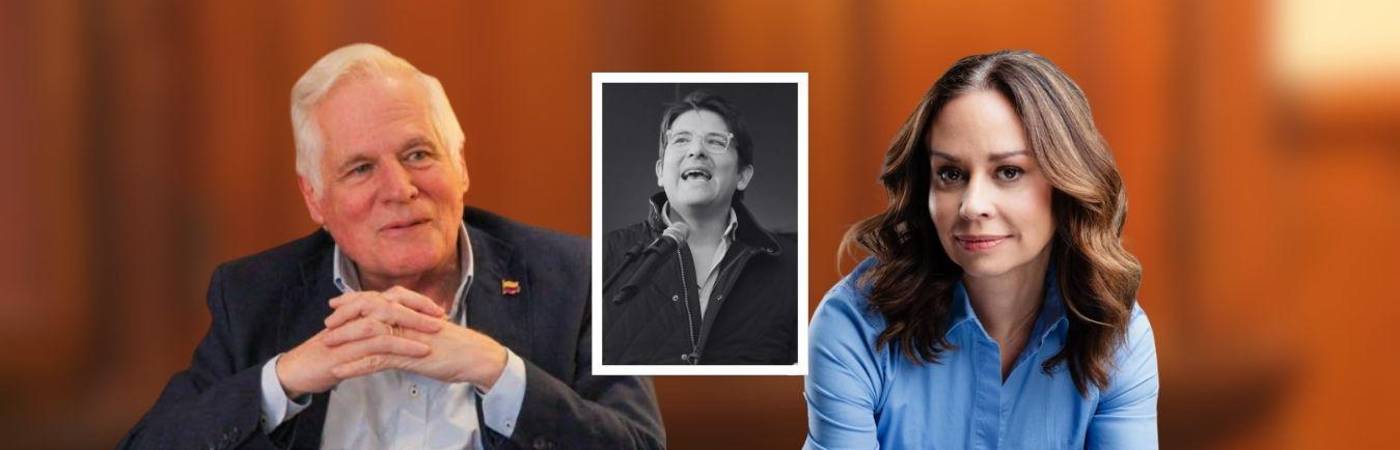 Miguel Uribe Londoño (izquierda) y María Claudia Tarazona (derecha) presentaron solicitudes por separado. FOTOS: INSTAGRAM @MIGUELURIBEL Y @MACLAUDIAT, Y COLPRENSA
