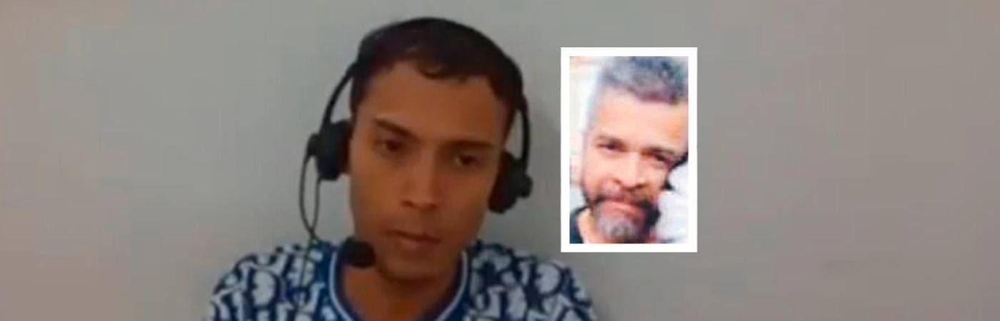La víctima (foto detalle) era oriunda de Turbo y llevaba pocos meses trabajando como conductor en la plataforma. FOTOS: X @FISCALIACOL y CORTESÍA