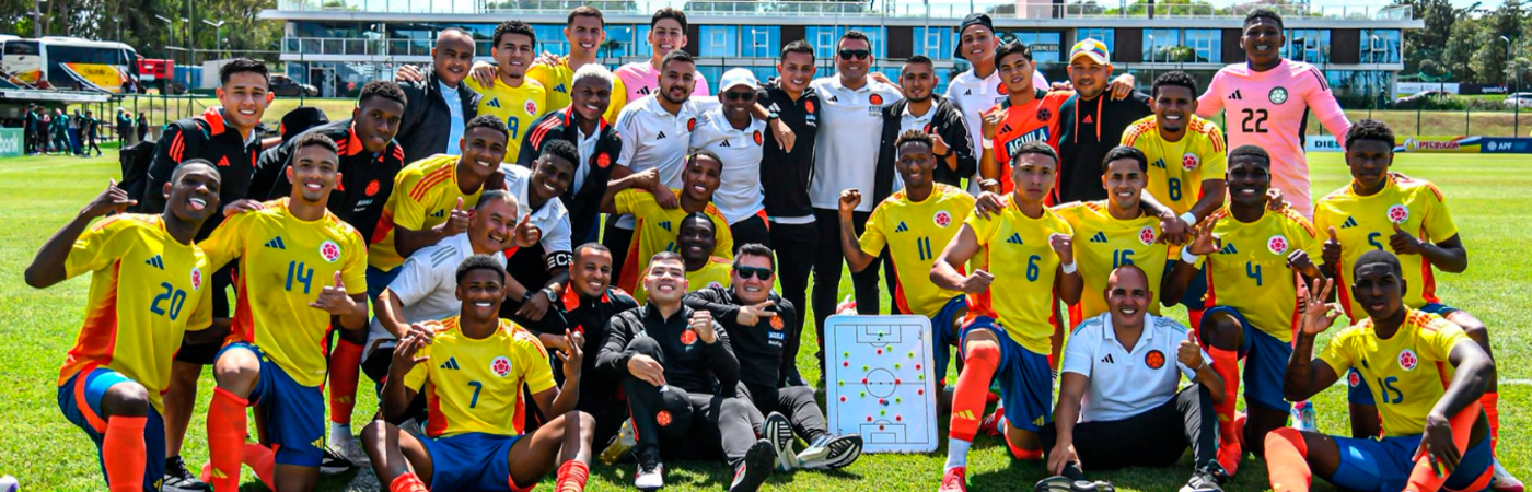 La Selección Colombia Sub-20 tuvo una buena presentación en el Sudamericano de la categoría. /FOTO: FCF