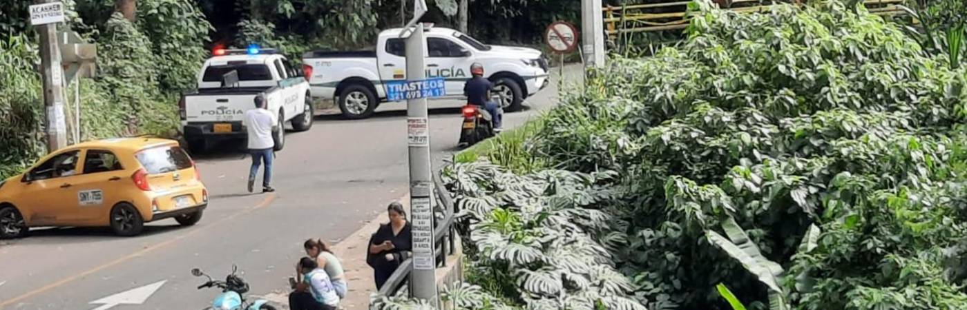 En este sector de la vereda Pan de Azúcar fue hallado el cuerpo. FOTO: CORTESÍA