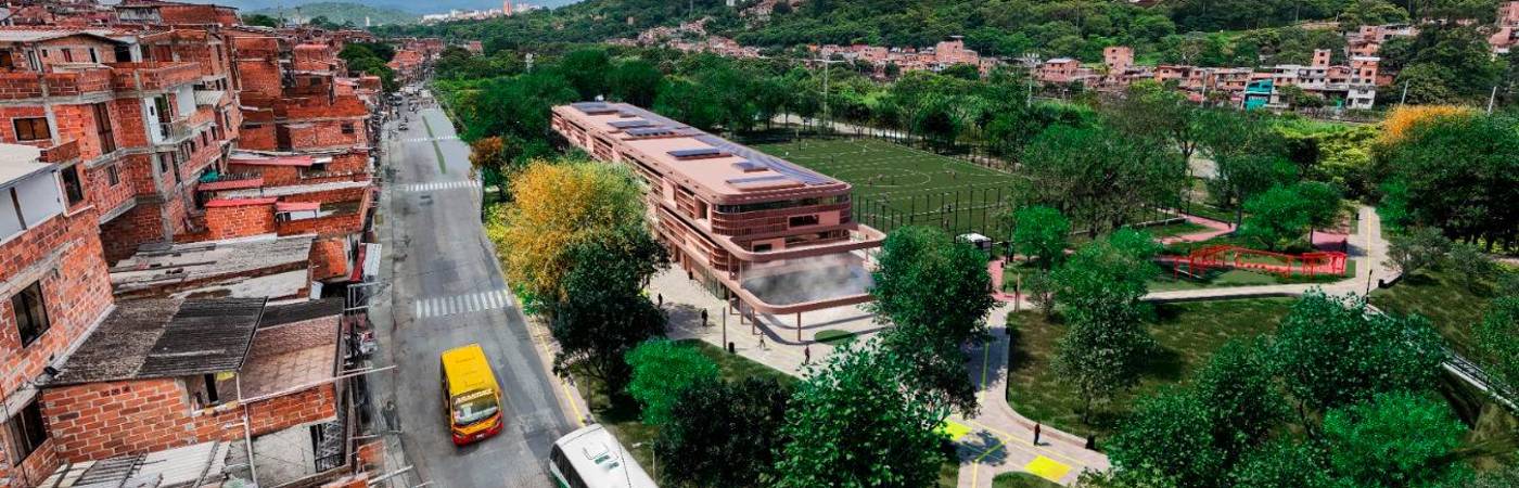 Serán 70 mil metros cuadrados. /FOTOS: RENDER CORTESÍA ALCALDÍA 