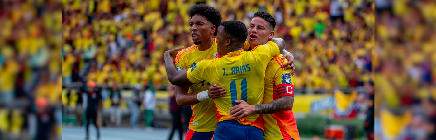 La Selección Colombia terminó tercera de las eliminatorias suramericanas con 28 puntos. /FOTO: FCF