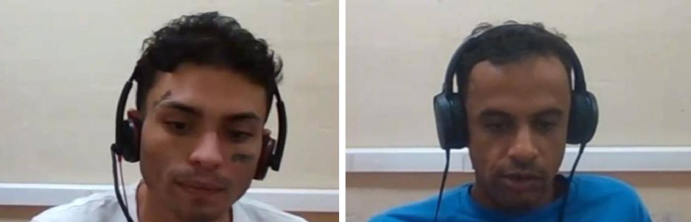 Alias Reblujo y Alias Lora son los condenados por la masacre. FOTO: CORTESÍA FISCALÍA