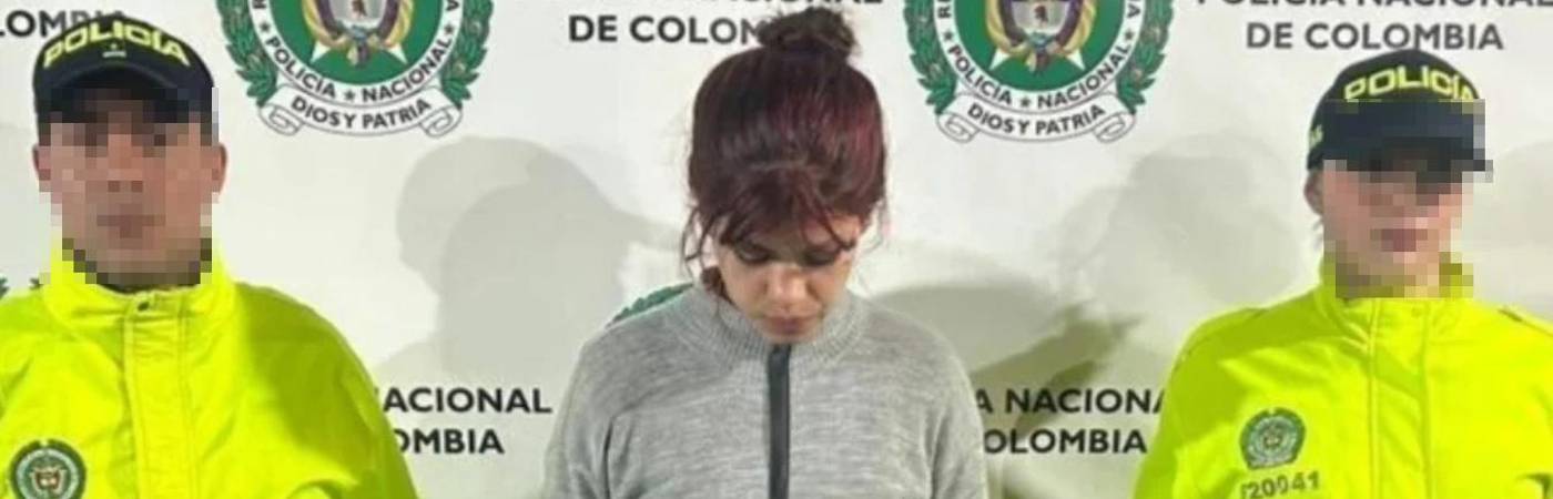 La acusada se encuentra en la cárcel El Buen Pastor mientras espera su sentencia condenatoria. FOTO: POLICÍA NACIONAL