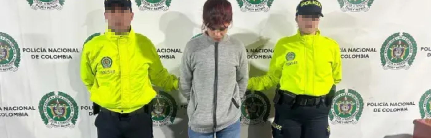 Ella es Katerine Martínez, presunta implicada en el atentado a Miguel Uribe. / FOTO: CORTESÍA 