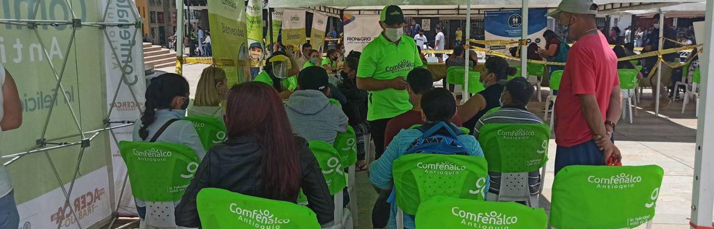 Aproveche estas ferias de Comfenalco en el Oriente para que se ubique laboralmente. / FOTO: CORTESÍA ALCALDÍA RIONEGRO