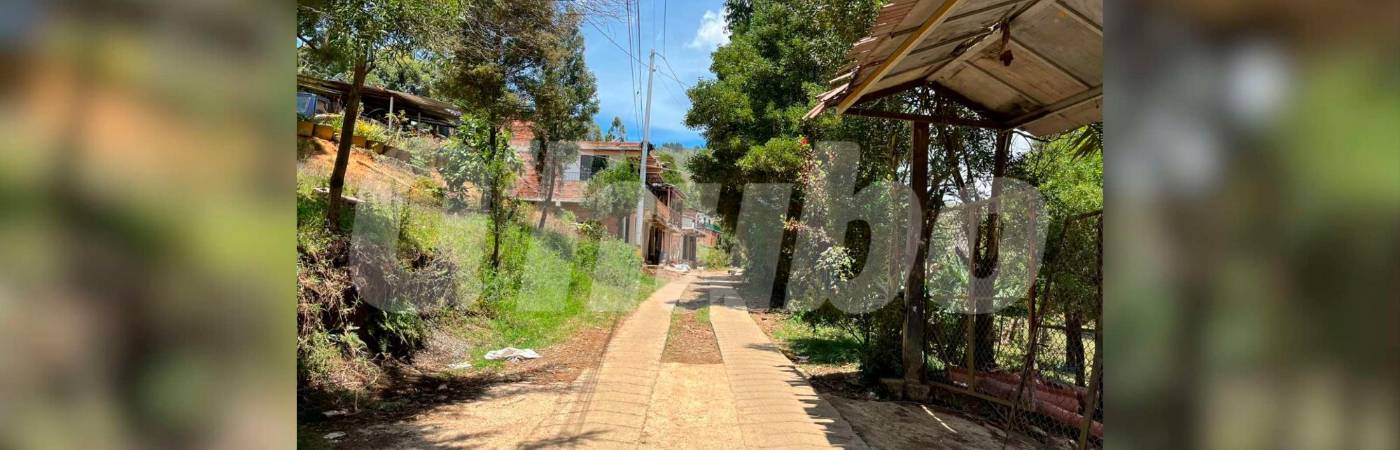 En este sector ocurrió el crimen. /FOTO: ANDRÉS FELIPE OSORIO GARCÍA